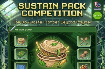 Sustain Pack Competition : The Bio-Waste Frontier Beyond Polymer (by DIPROM and Gracz)